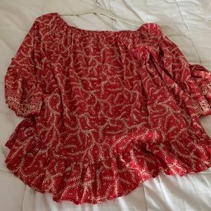 Off the shoulder top